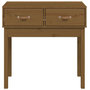 Voir la diapositive 3 : VIDAXL Table console Marron miel 76,5x40x75 cm Bois massif de pin