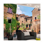 Paris Prix Papier Peint  Tuscan Alley. Coloris disponibles : Multicolore