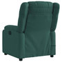 Voir la diapositive 5 : VIDAXL Fauteuil de massage inclinable Vert fonce Tissu