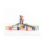 Voir la diapositive 2 : ELINELI Circuit train double niveau électrique 60 pcs
