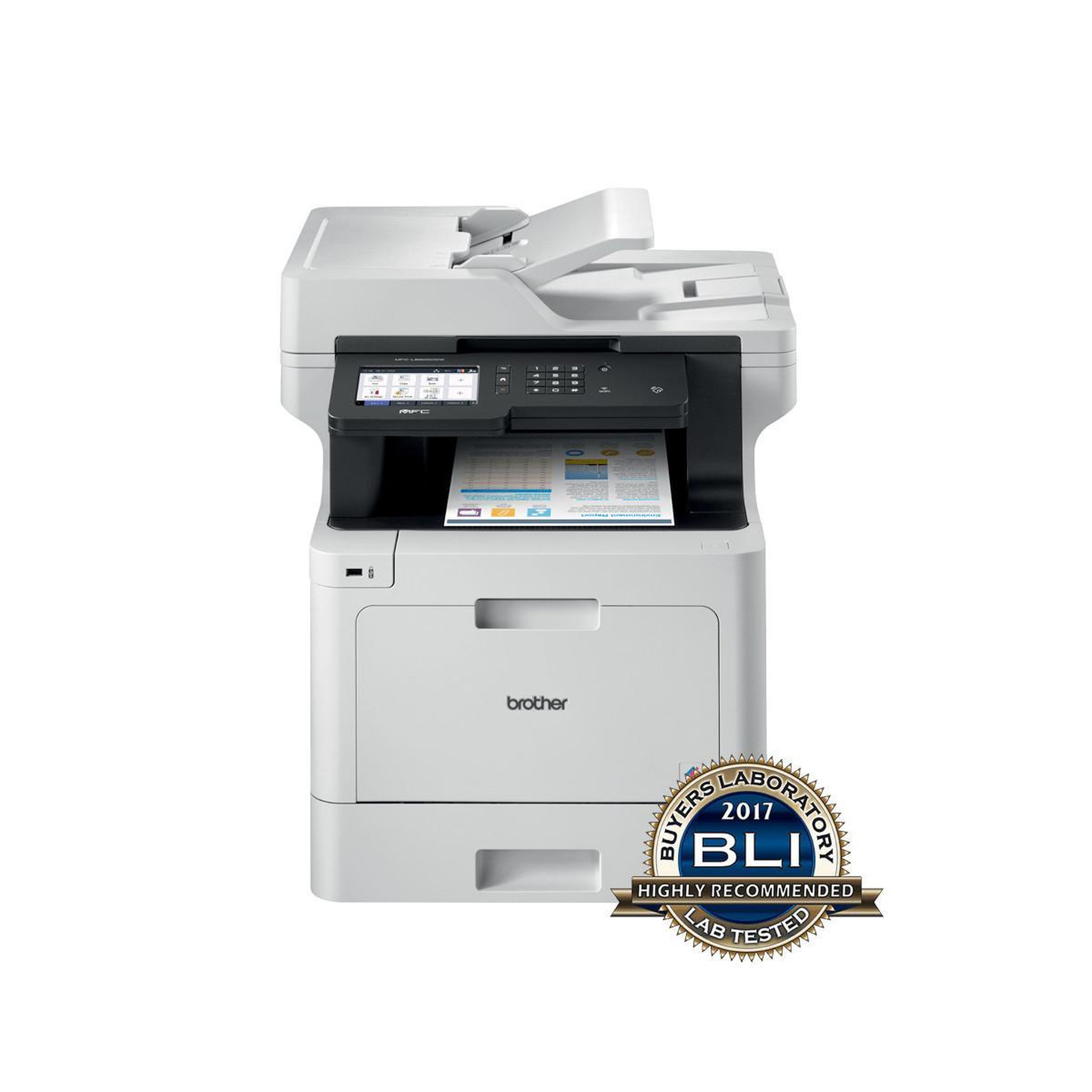 Brother Imprimante laser multifonction brother mfc l8900cdw a4 2400x600 dpi 31 ppm wi fi blanc