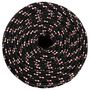Voir la diapositive 3 : VIDAXL Corde de bateau Noir 6 mm 25 m Polypropylene