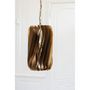 Voir la diapositive 5 : Paris Prix Lampe Suspension Design en Métal  Tina  156cm Or