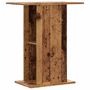 Voir la diapositive 6 : VIDAXL Support d aquarium vieux bois 36x60,5x72,5 cm bois d ingénierie
