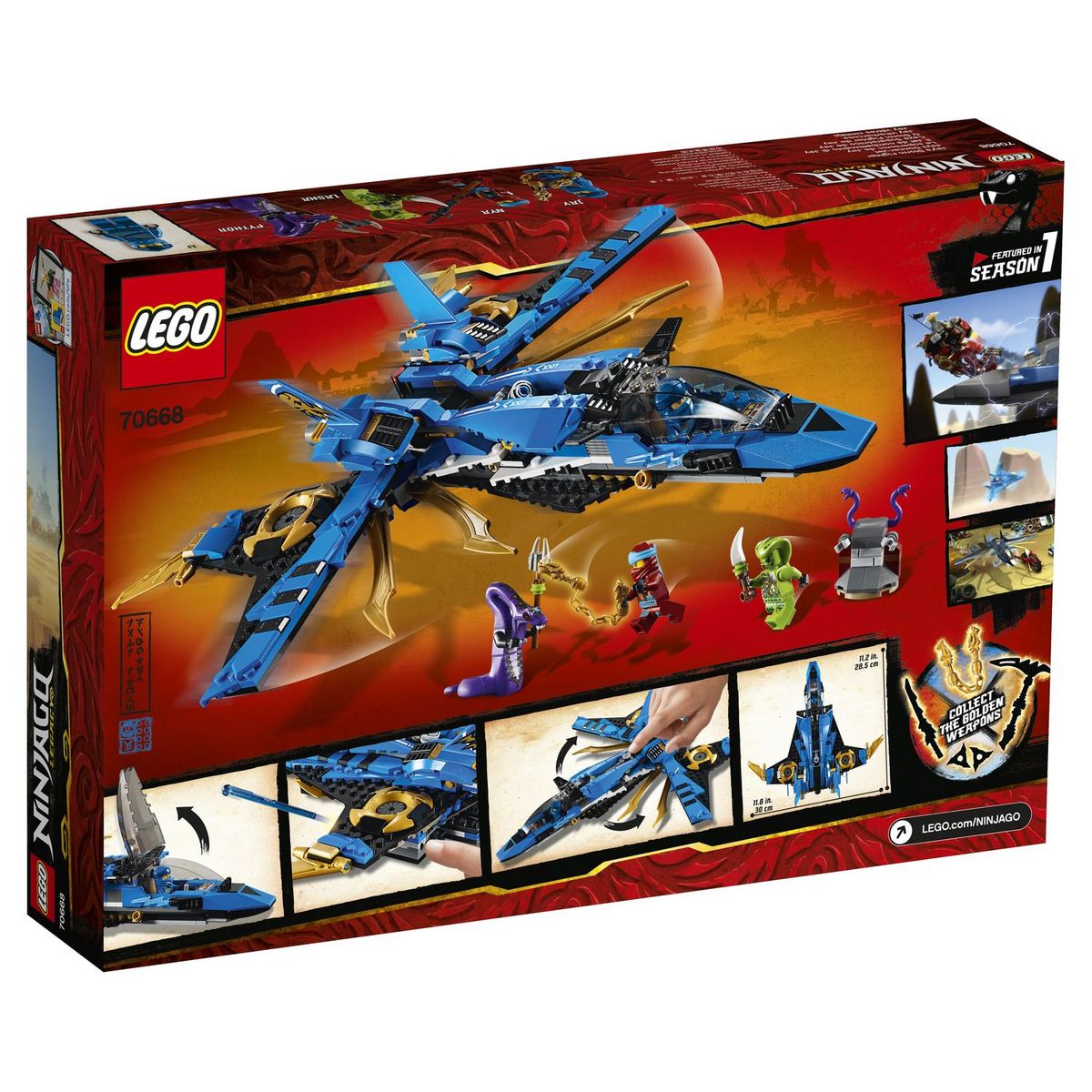 LEGO Ninjago 70668 - Le supersonic de Jay