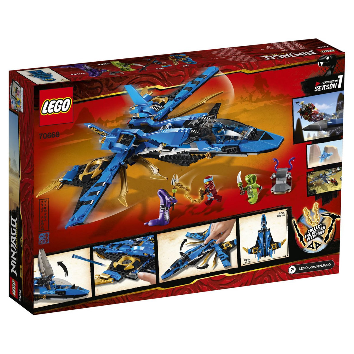 LEGO Ninjago 70668 - Le supersonic de Jay