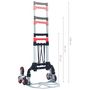 Voir la diapositive 6 : VIDAXL Chariot d'escalier pliable 70 kg Aluminium Argente
