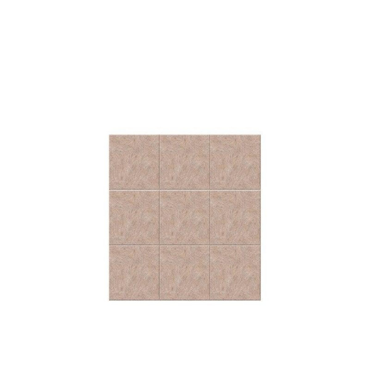 CENTRALE BRICO Lot de 12 patins feutre en laine adhésif, SCOTCH, 24 x 22 mm, beige