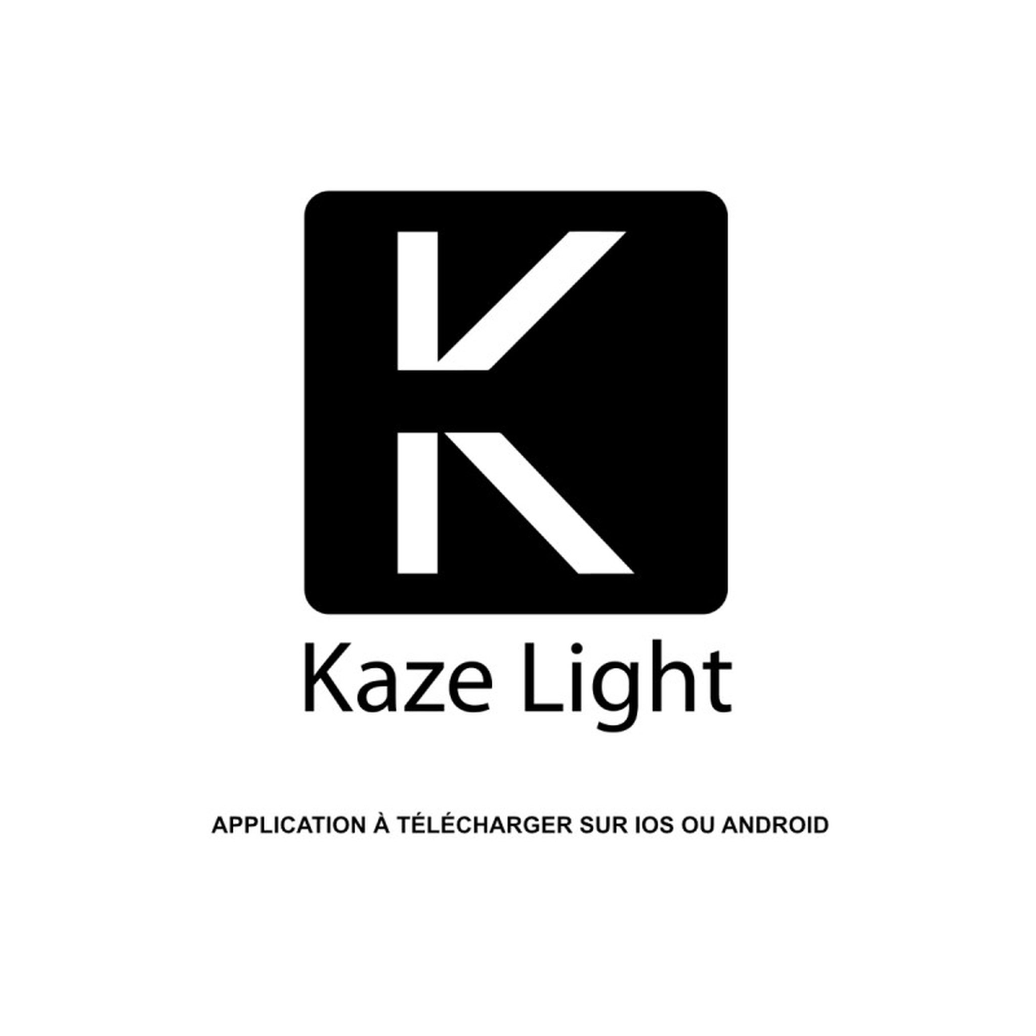 Voir la diapositive 5 :  Ampoule LED connectée à filament KAZE Ichi - A60 - 4W - 210 Lumens - E27