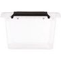 Voir la diapositive 3 :  Boîte de Rangement  Clip  4,5L Transparent