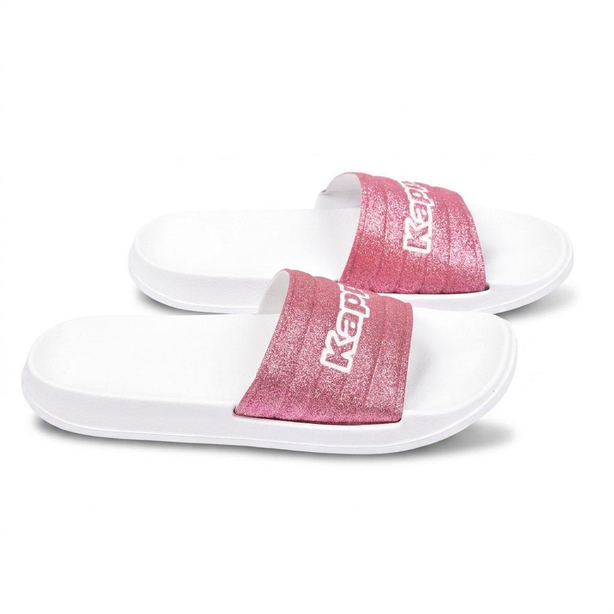 Voir la diapositive 3 : KAPPA KAPPA Claquette Femme Piscine Glitter Glossy Léopard