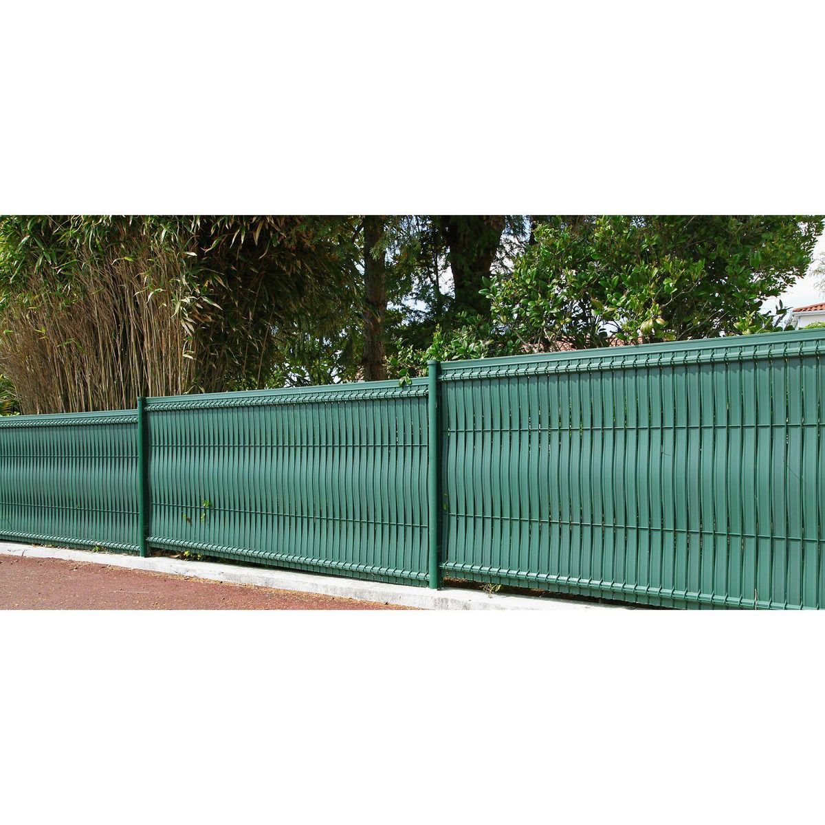 TOILINUX Lot de 10 Lamelles occultantes avec clip de fixation de 50 m