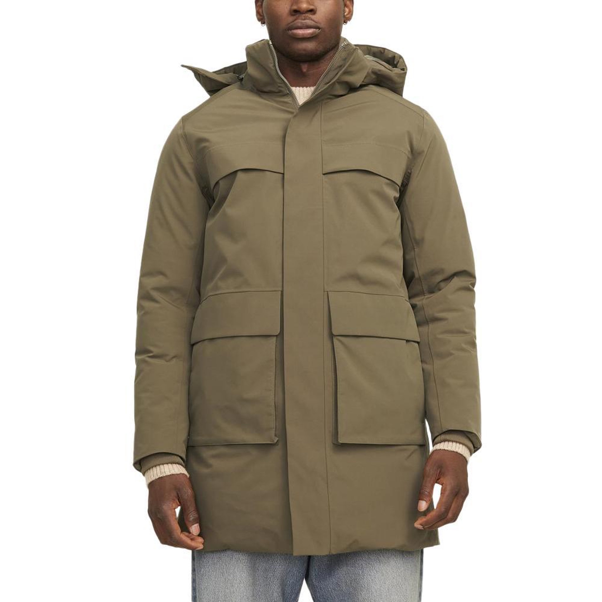 Voir la diapositive 2 : Jack & Jones Parka kaki homme jack & jones blawave