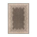 Paris Prix Tapis Imprimé à Poils Courts  Splash  Marron. Coloris disponibles : Marron