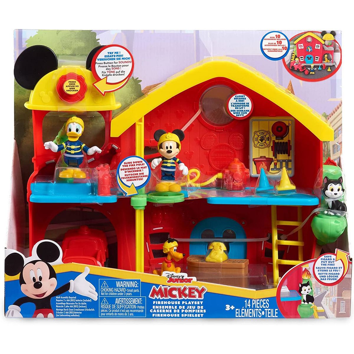 GP TOYS Mickey la caserne de pompier 