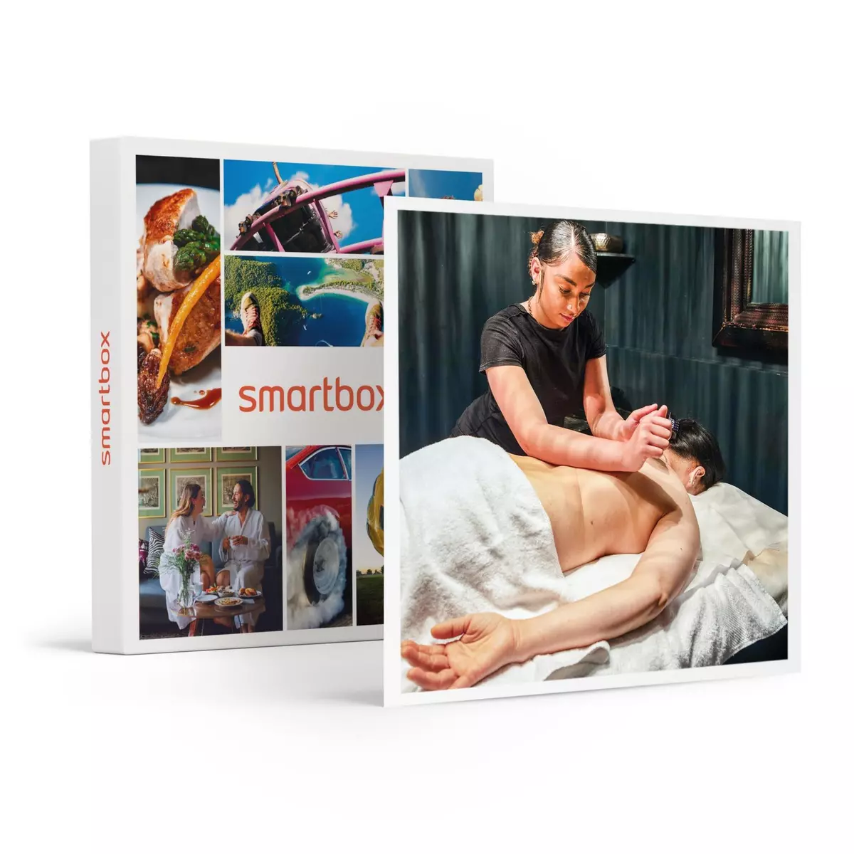 Smartbox Parenthèse détente à deux avec massage, gommage et accès au hammam - Coffret Cadeau Bien-être