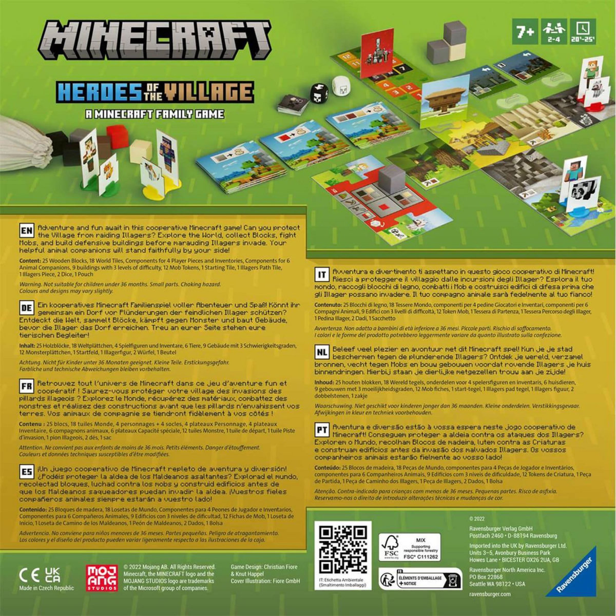 RAVENSBURGER Minecraft Junior : Save the village