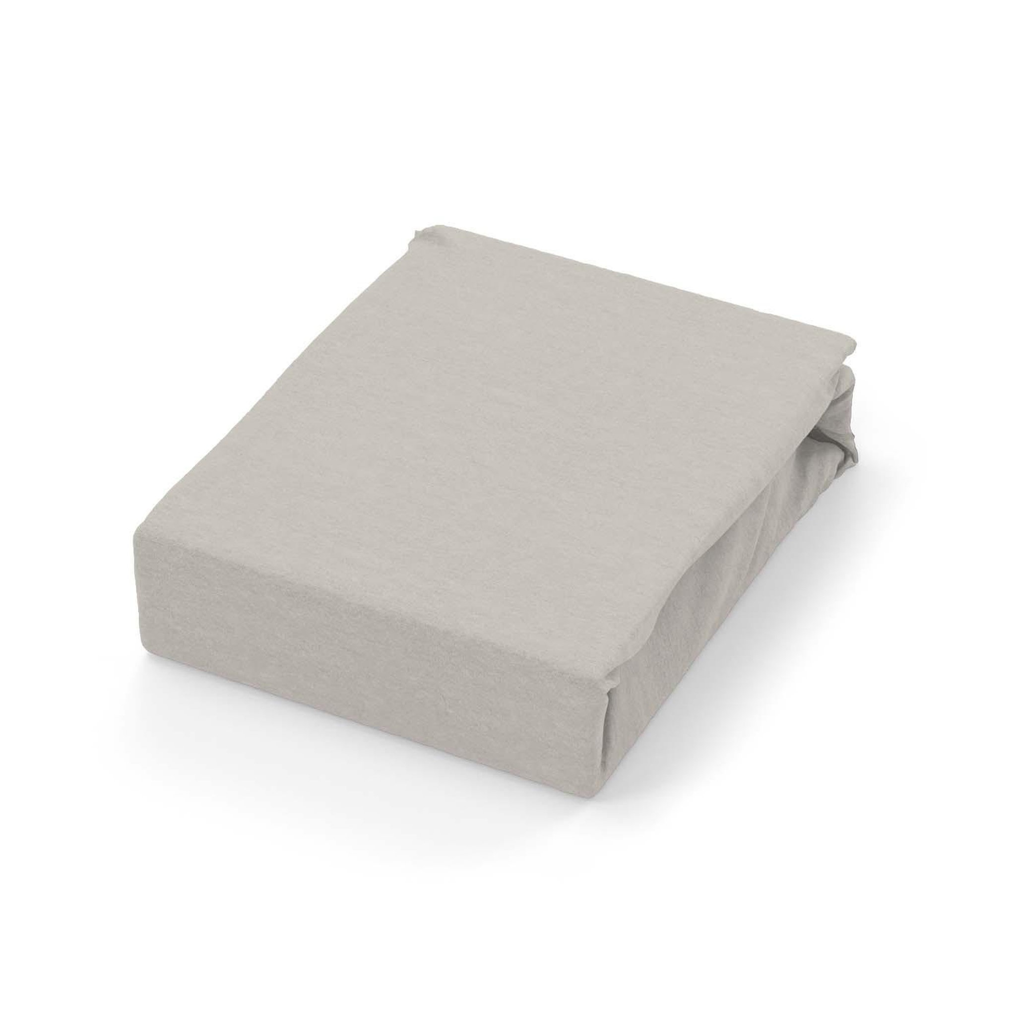 Voir la diapositive 2 : SOLEIL D'OCRE Drap plat en coton 57 fils uni, par soleil d'ocre
