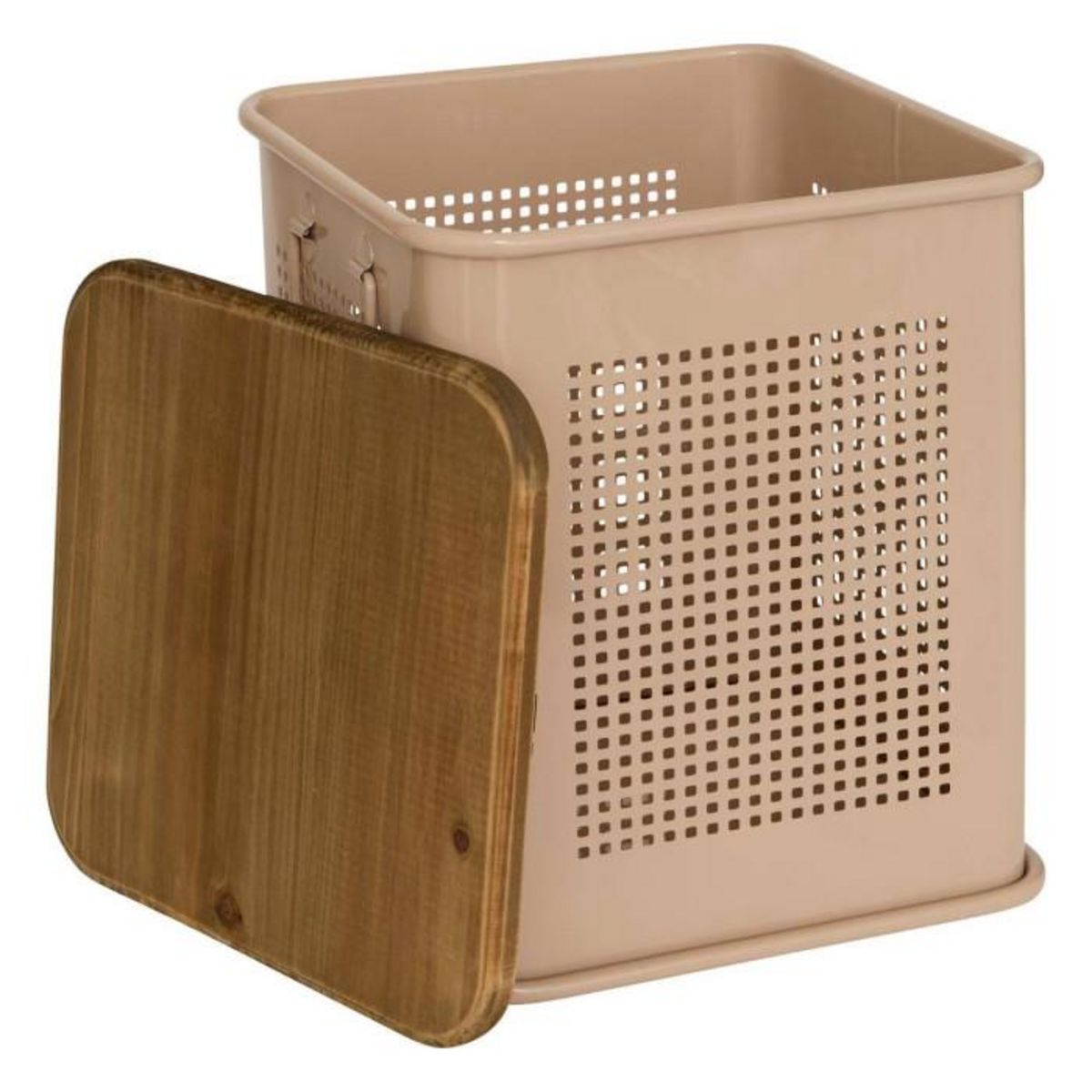 ATMOSPHERA Lot de 3 Coffres de Rangement  Azae  46cm Beige