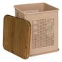 Voir la diapositive 6 : ATMOSPHERA Lot de 3 Coffres de Rangement  Azae  46cm Beige