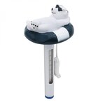 LINXOR Thermomètre flottant ours pour piscine avec cordon
