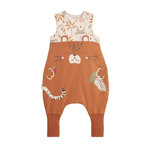 Petit Béguin Turbulette d'été avec pieds retroussables Tango. Coloris disponibles : Marron