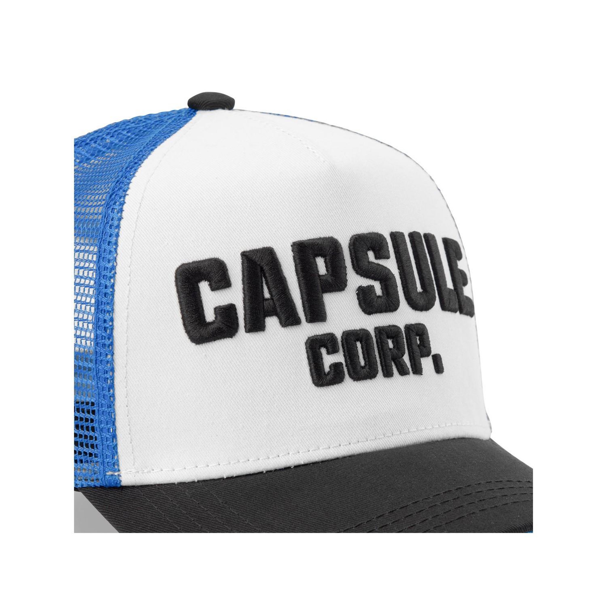 Voir la diapositive 3 : CAPSLAB Casquette Dragon Ball Z Capsule Corp Blanc