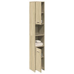VIDAXL Armoire de salle de bain Chene sonoma 30x30x183,5 cm Agglomere