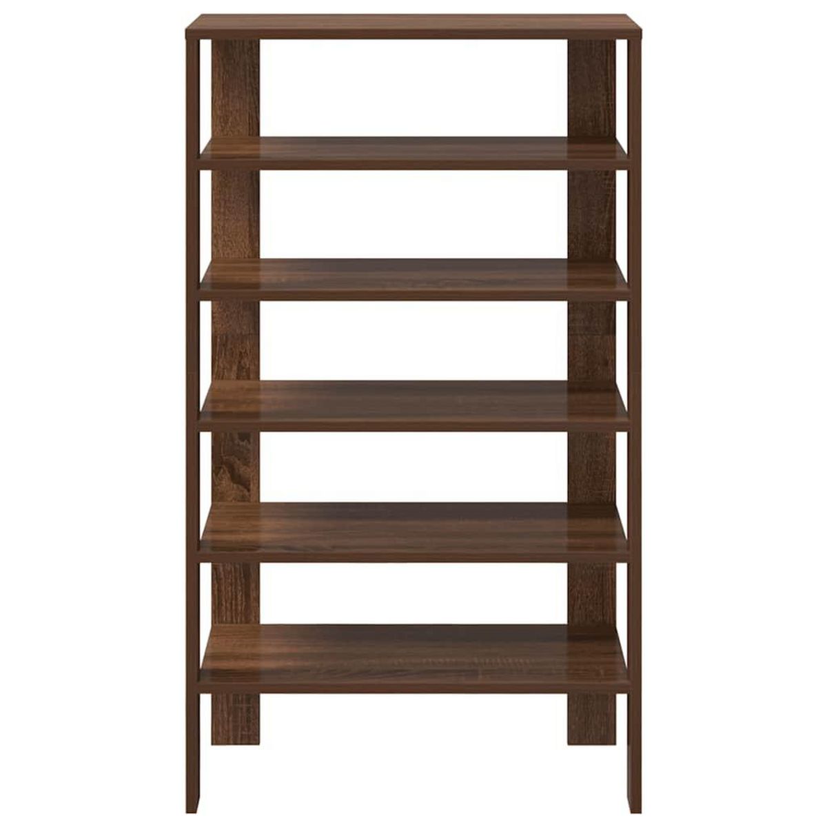 VIDAXL Etagere a chaussures chene marron 61x32x105 cm bois ingenierie