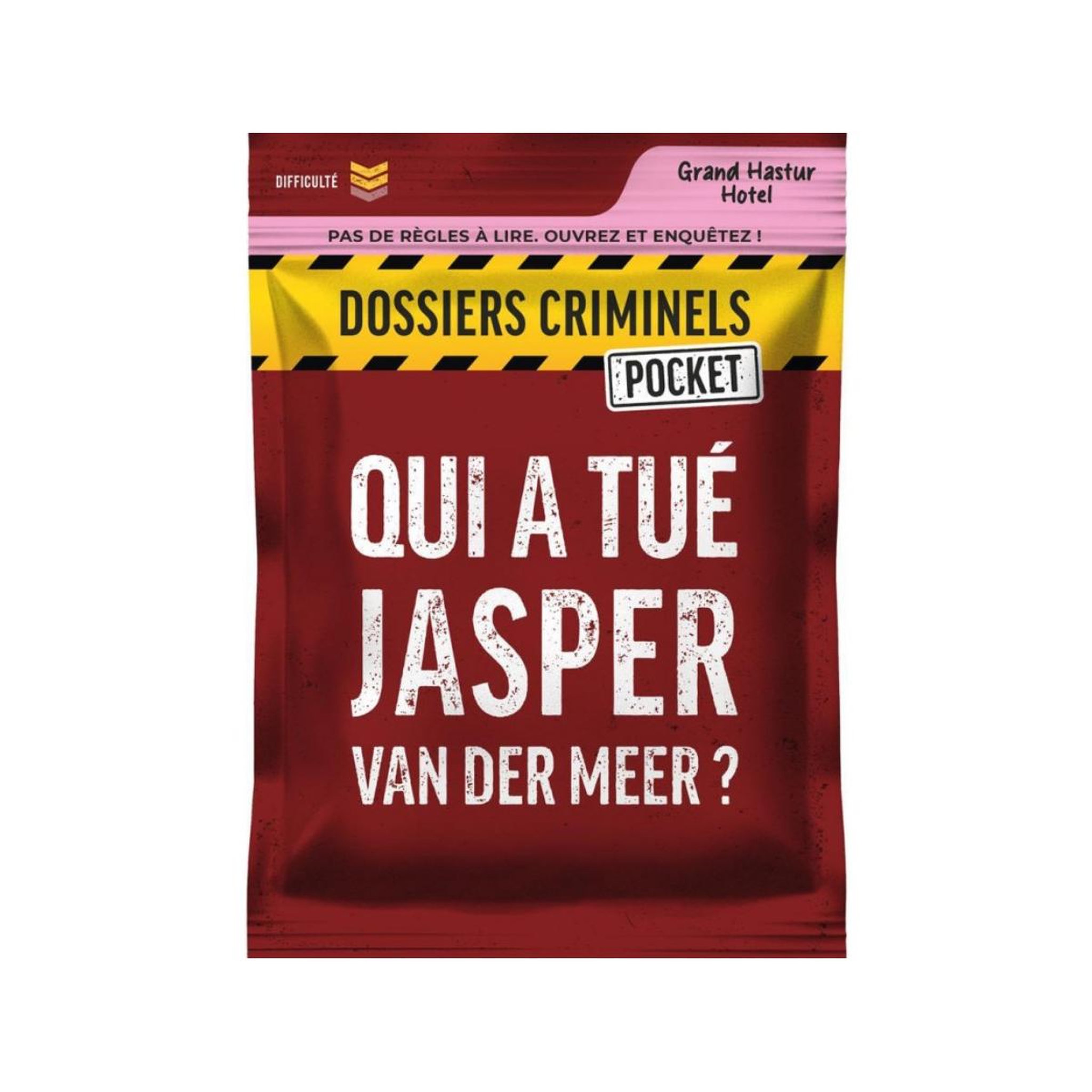 Asmodee Qui a tué jasper van der meer   Pocket