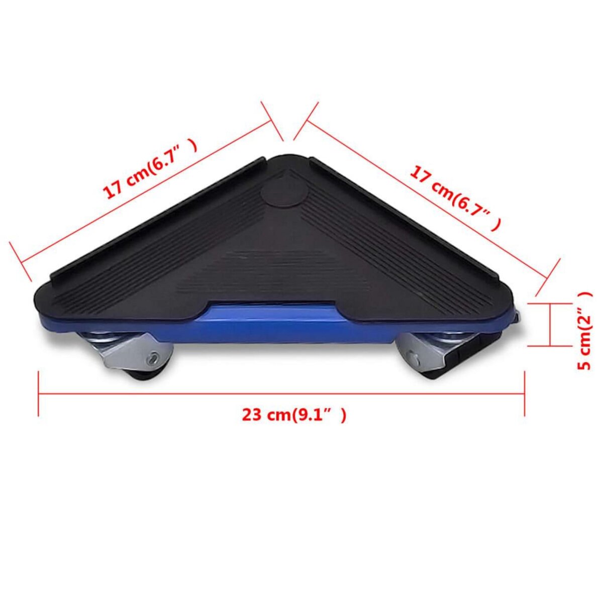 VIDAXL Elevateur de transport de meubles et jeu de roulettes