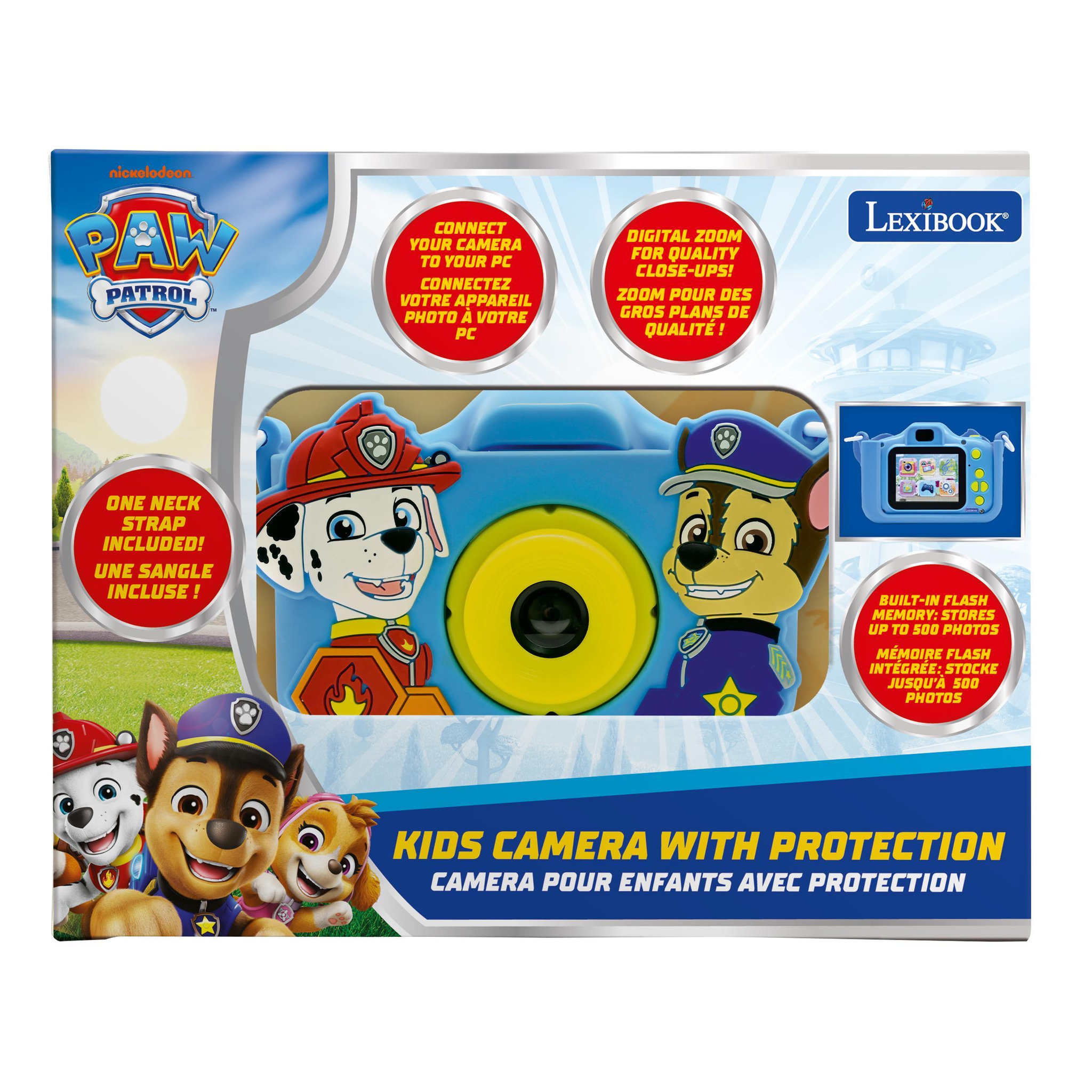 Voir la diapositive 4 : Lexibook Camera avec protection Pat' Patrouille