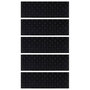 Voir la diapositive 3 : VIDAXL Marches d'escalier 5 pcs 25x75 cm caoutchouc