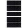 Voir la diapositive 3 : VIDAXL Marches d'escalier 5 pcs 25x75 cm caoutchouc