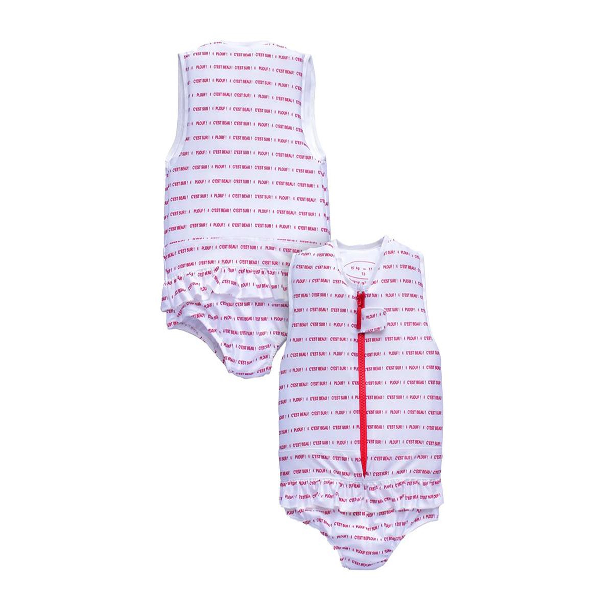 PLOUF Maillot de bain flottant fille Butterfly Taille 6 - Plouf