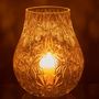 Voir la diapositive 3 : Paris Prix Vase Design en Verre  Diamant  22cm Transparent