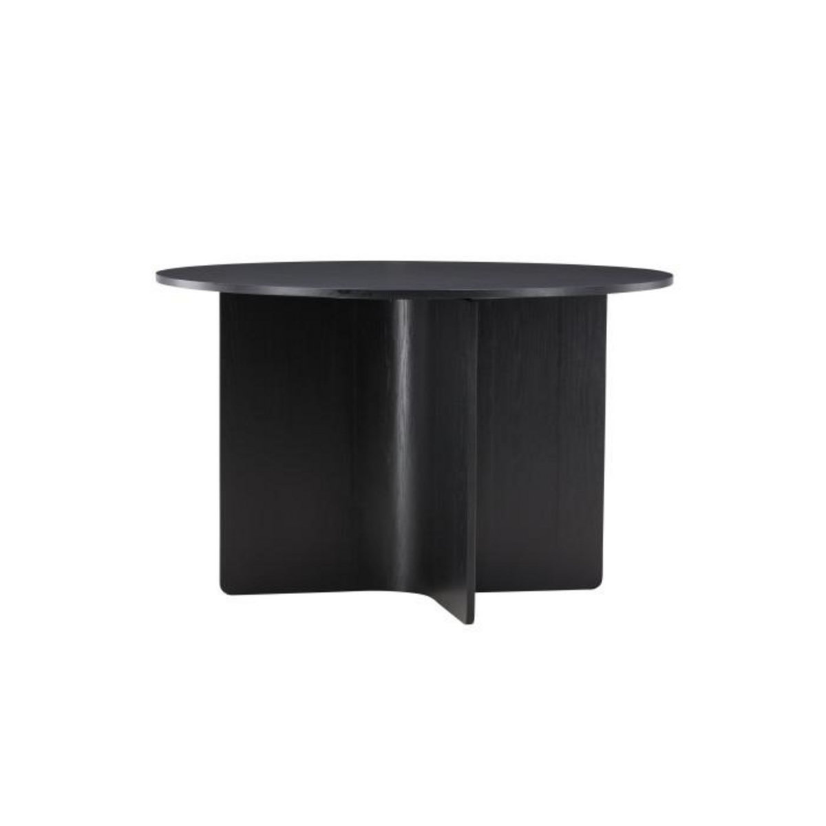 Paris Prix Table à Manger Ronde  Tyreso  120cm Noir