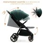 Voir la diapositive 4 : KINDERKRAFT Poussette compacte avec suspension et protection UPF50+ pour bébé