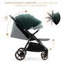 Voir la diapositive 4 : KINDERKRAFT Poussette compacte avec suspension et protection UPF50+ pour bébé