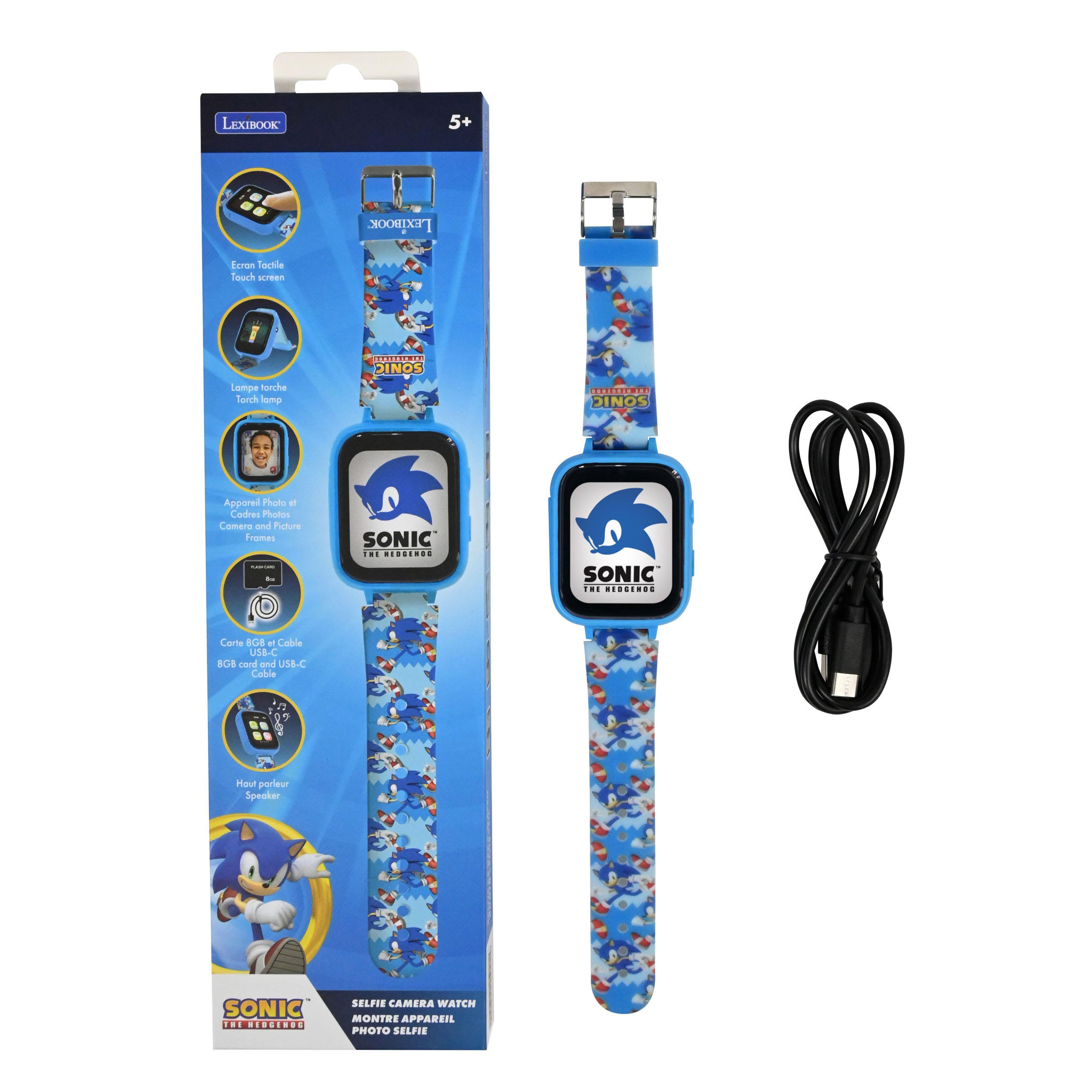 Voir la diapositive 1 : Lexibook Montre avec camera Sonic