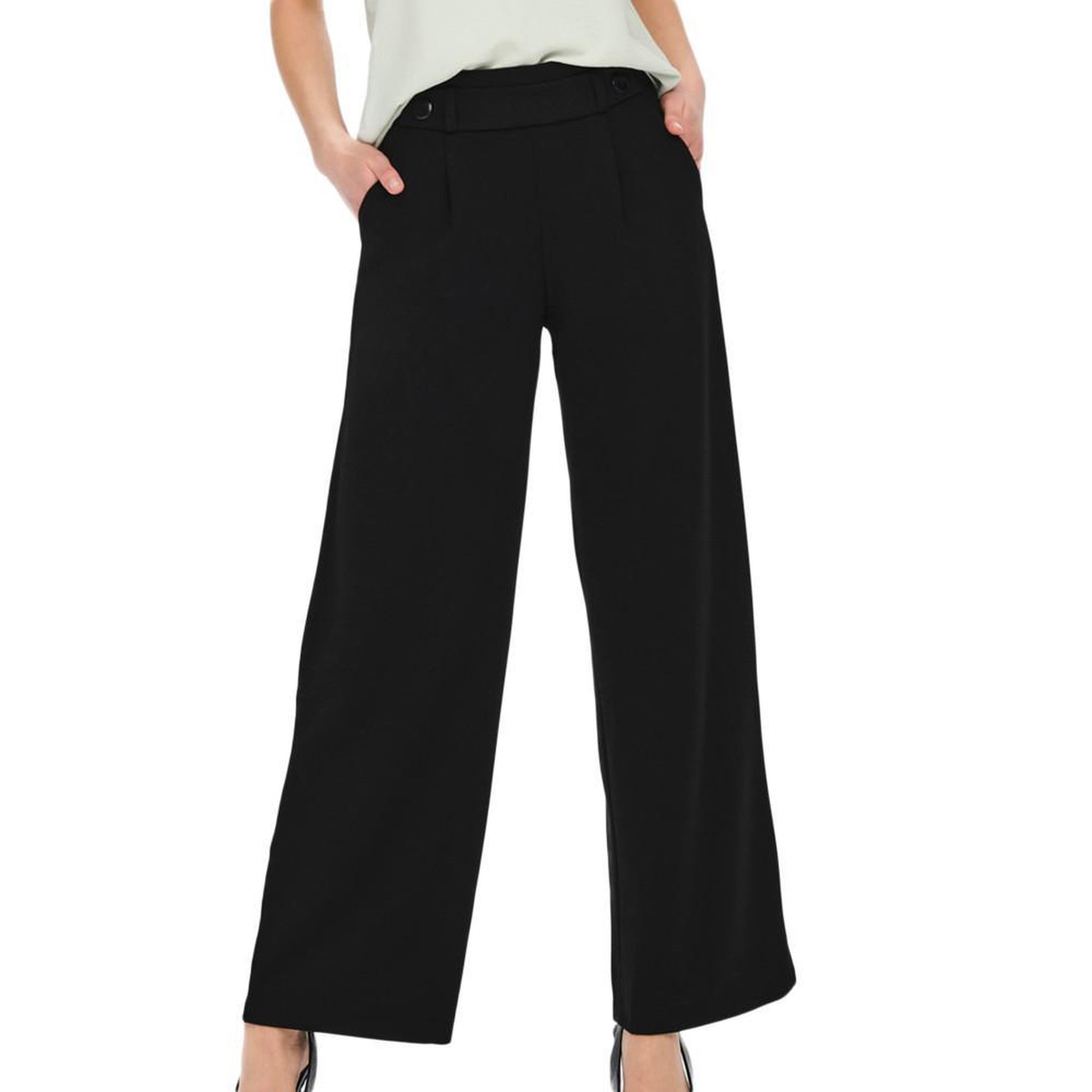 Voir la diapositive 2 : JACQUELINE DE YONG Pantalon  Ample Femme JDY Geggo