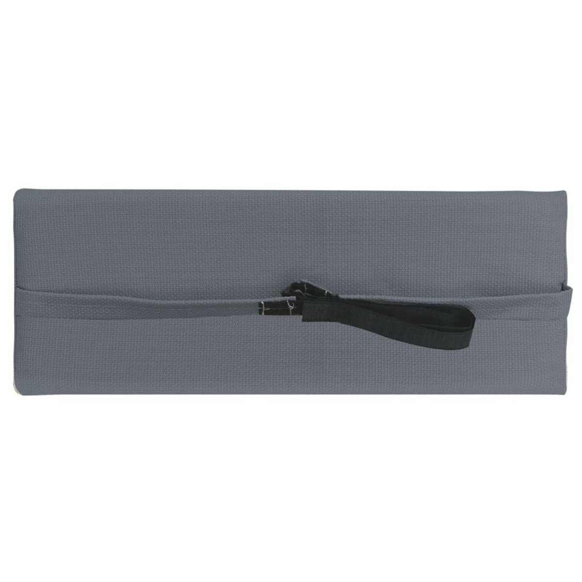 VIDAXL Appui-tete de chaise longue Gris 40x7,5x15 cm Textilene