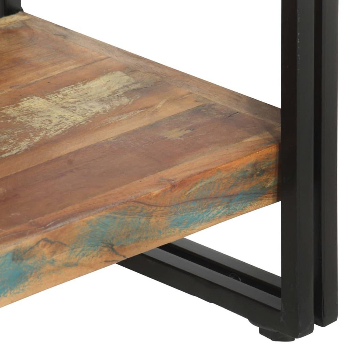 VIDAXL Bibliotheque 5 niveaux 90x30x180 cm Bois solide de recuperation