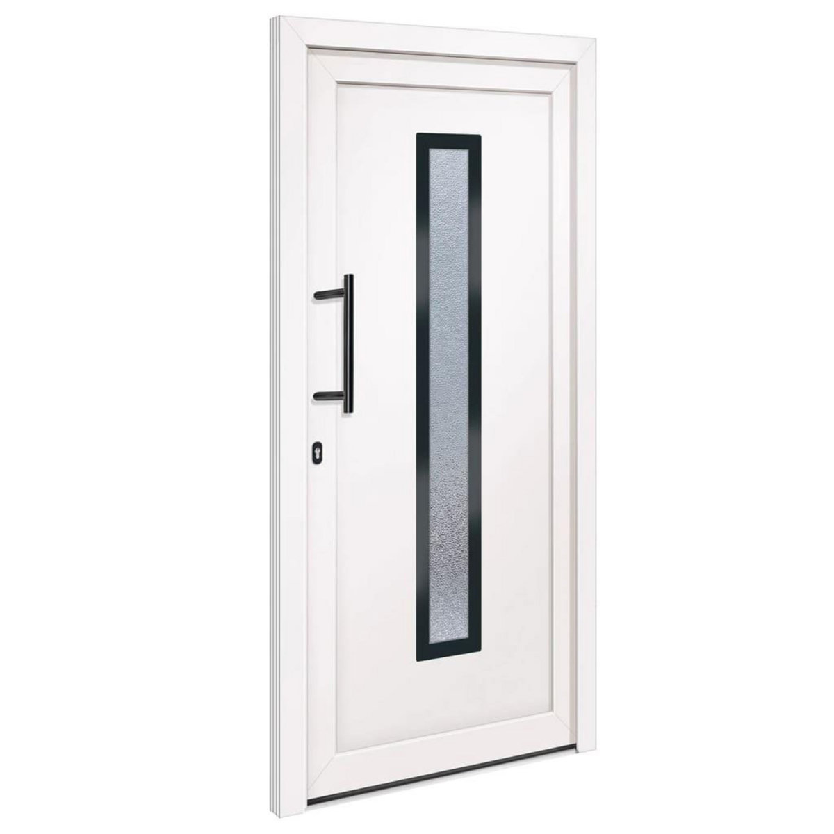 VIDAXL Porte d'entree Blanc 98x200 cm PVC