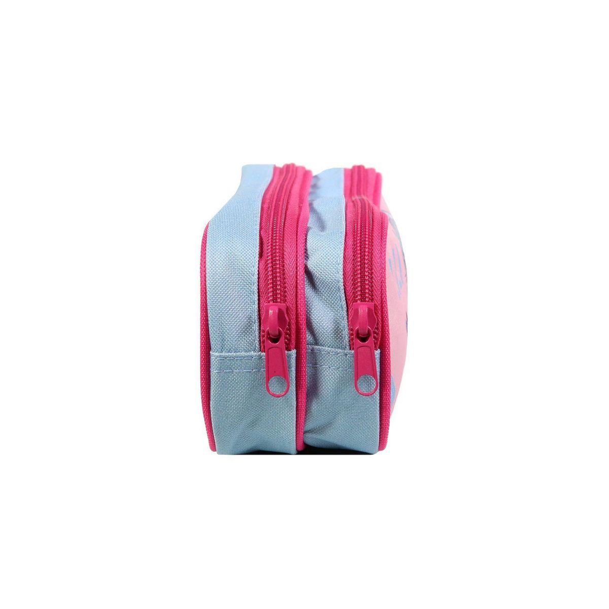 Bagtrotter BAGTROTTER Trousse scolaire 2 compartiments Lili Lou Rose