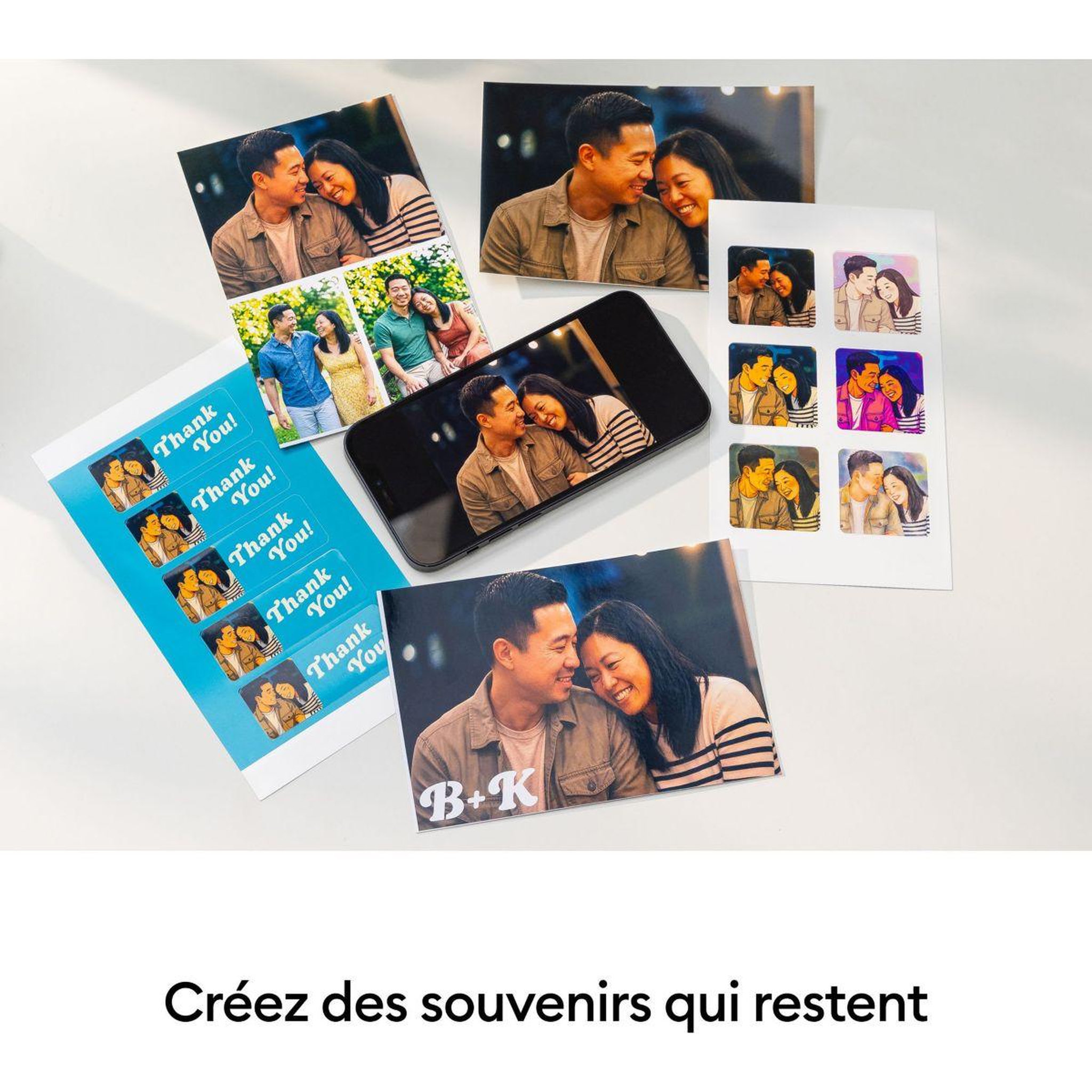 Voir la diapositive 3 : CRICUT Imprimante stickers/photos StickerPix Print