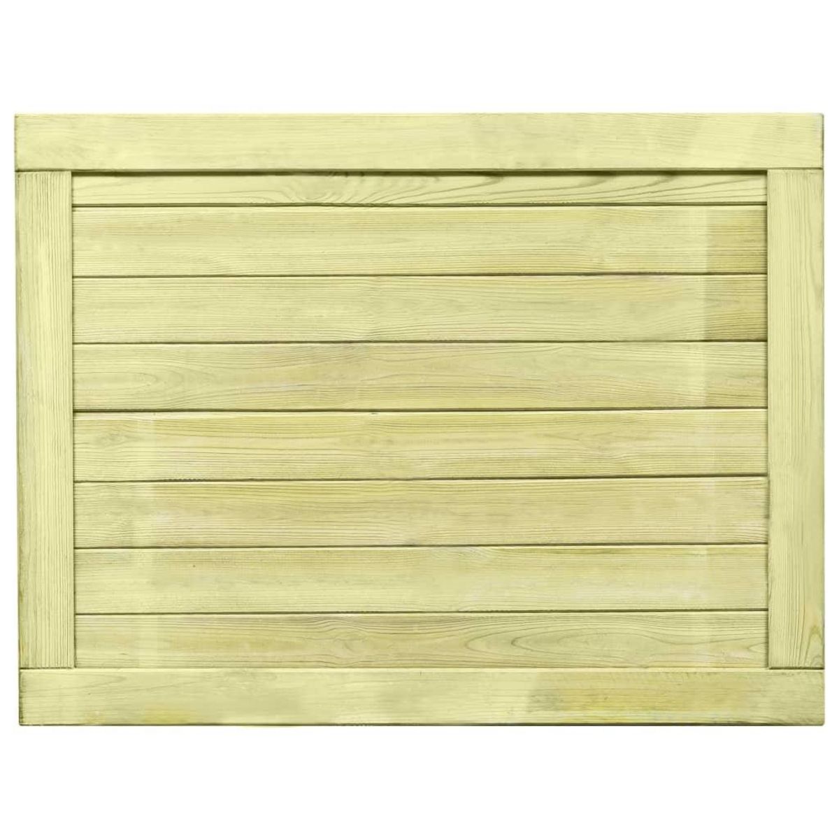 VIDAXL Portail de jardin Bois de pin impregne 75x100 cm