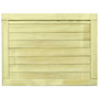 Voir la diapositive 3 : VIDAXL Portail de jardin Bois de pin impregne 75x100 cm