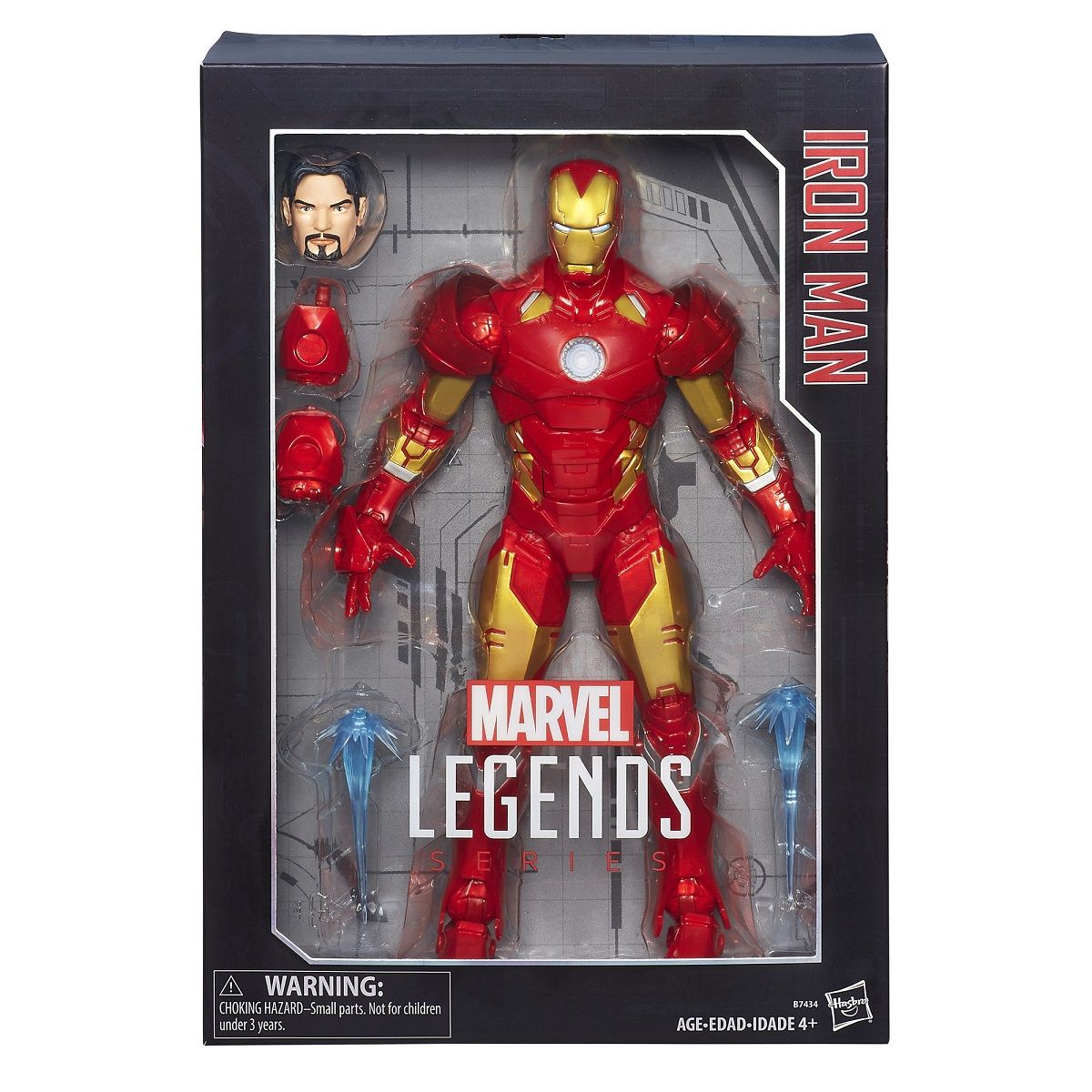HASBRO Figurine 30 cm Marvel Legend Iron Man collector