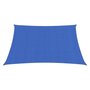 VIDAXL Voile d'ombrage 160 g/m² Bleu 2x2,5 m PEHD